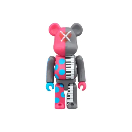 BE@RBRICK BE@RBRICK 2pm Свинец SINGER Jun. K Третья выпуск Ограниченный выпуск Прозрачный Слепой бокс Карточка 100%
