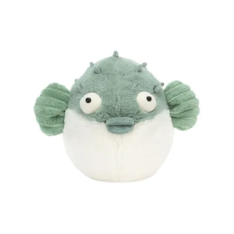 JELLYCAT Ocean Series Животные Pacyby Рыбка Зеленый Куклы Плюшевая кукла Высота 16 см