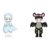 Подтвержденная версия - Trick-или-treat Призрак Синий + ночной летучая мышь Черный (развертывание и извлечение из упаковки)