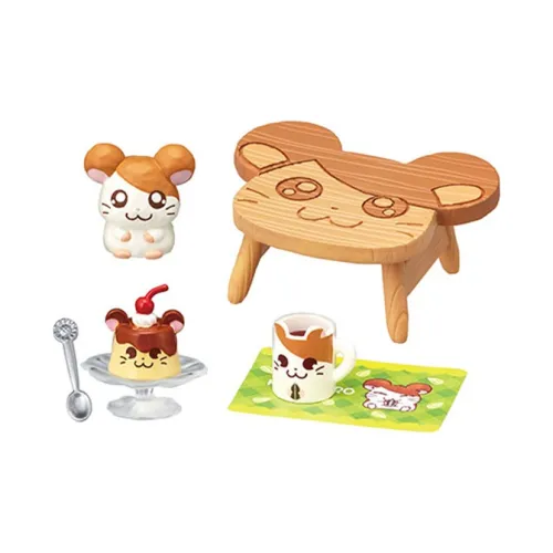 RE MENT Hamtarou'S ROOM Играть Food Single Mystery Box Целая коробка 8 шт