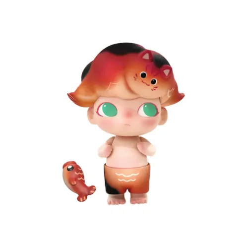 POP MART Коллаборация Edición Dimoo Карп кои Кошка Модные Фигурки 13 см