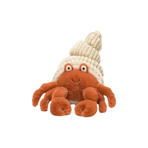 JELLYCAT Ocean Series Куклы Плюшевые Животные Призрак Краб 29 см Высота