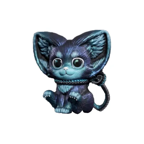 POP MART Kenneth Сидящий Черная Лиса Модные Фигурки