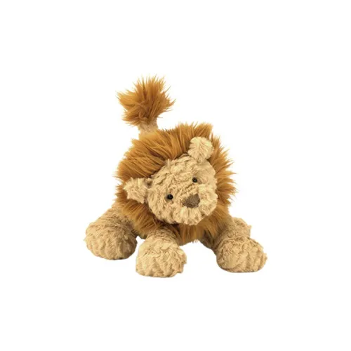 JELLYCAT Wave Hair Collection Животные Fuddlewuddle Лев Little Lion Куклы Плюшевая кукла 44 см Высота в сидячем положении