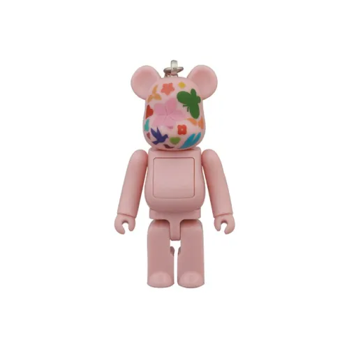 BE@RBRICK BE@RBRICK Свет X Земля Брелок Розовый Trend Based Products 10,5 см