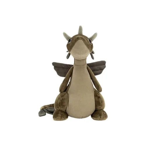 JELLYCAT Mythical Animal Collection Оливковый Дракон Куклы Плюшевая кукла 25 см Высота в сидячем положении