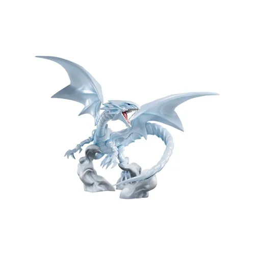 BANPRESTO Yu-Gi-Oh! Персонажи Ichiban Kuji Yu-Gi-Oh! Коллекция Награда B Кукла Белый Дракон с Синими Глазами