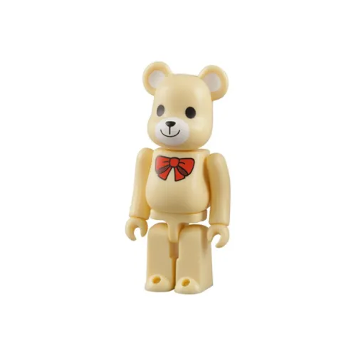BE@RBRICK x Тедди World MUSEUM Милый стиль Тедди Бежевый Прозрачный Слепой бокс на карточке 100%