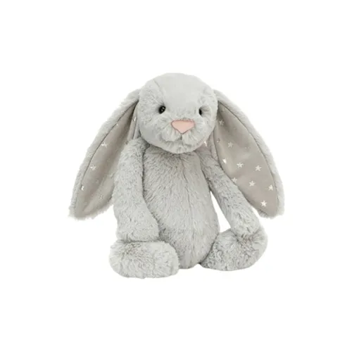 JELLYCAT Bunny Collection Shy Silver Stars Куклы Плюшевая кукла 31 см 18 см Высота