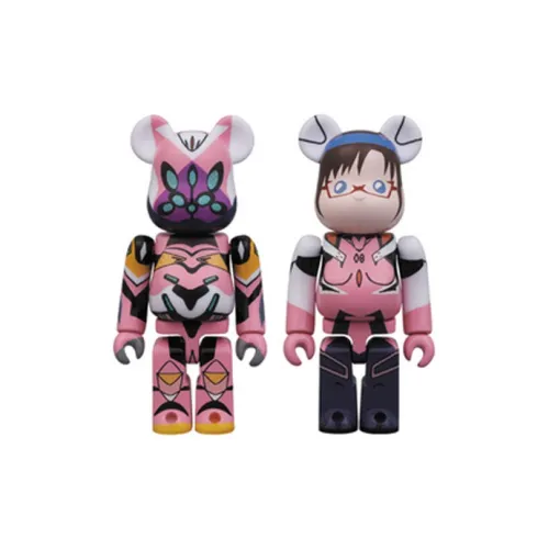 BE@RBRICK Movie Animation Evangelion Новый Theatrical Edition Q Evangelion 08+Mari Makinami 2 шт Набор