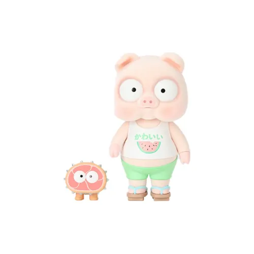 POP MART Поросенок Tubas Арбузная Фигурка Украшение Мерч Кукла Модные Фигурки