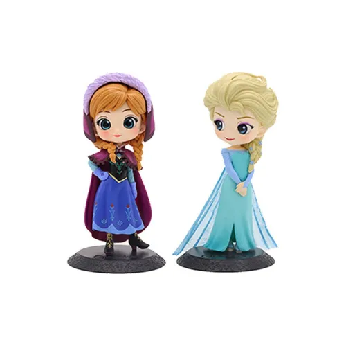 POP MART Disney Princess Collection Эльза и Анна Frozen Одежда Наборы Модные Фигурки 14см 17см
