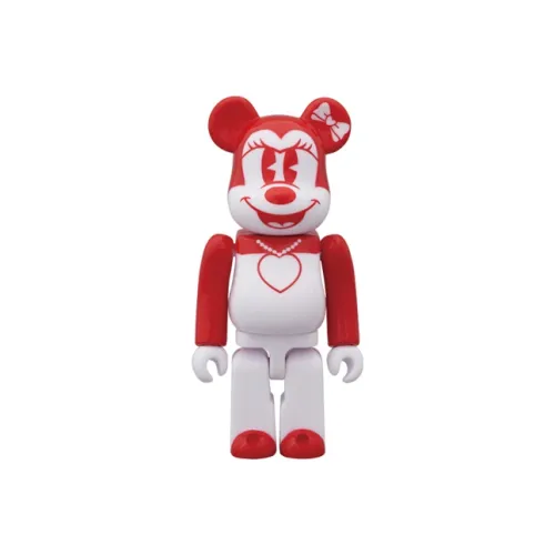 BE@RBRICK BABBI VALENTINE 2011 День святого Валентина EDITION Minnie Red Transparent Blind Box Card 100%