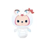 Белый знак змеи, персик (открытая коробка)