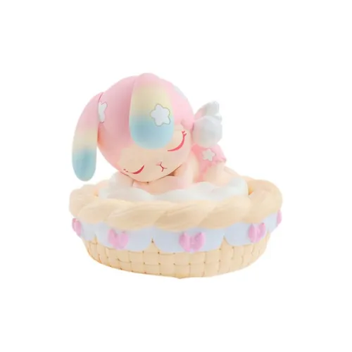 POP MART Кролик Sweet Dreams Music Box Модные Фигурки 13,2 см