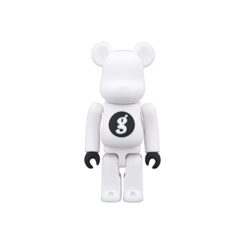 BE@RBRICK GOODENOUGH Белый Прозрачный Слепой Бокс на Карточке 100%