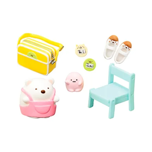 RE MENT SUMIKKO GURASHI Kindergarten Play Food Single Mystery Box Целая коробка 8 шт