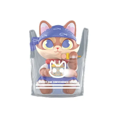 TOYCITY Cathy Кошка 24 часа Магазин Удобства Слепые коробки Один Mystery Коробка Целая коробка 4 шт