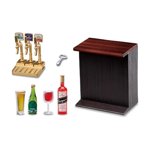 RE MENT Original Collection Мини Барная стойка 'Tiny' Play Food Single Упаковка Цельная коробка 8 шт