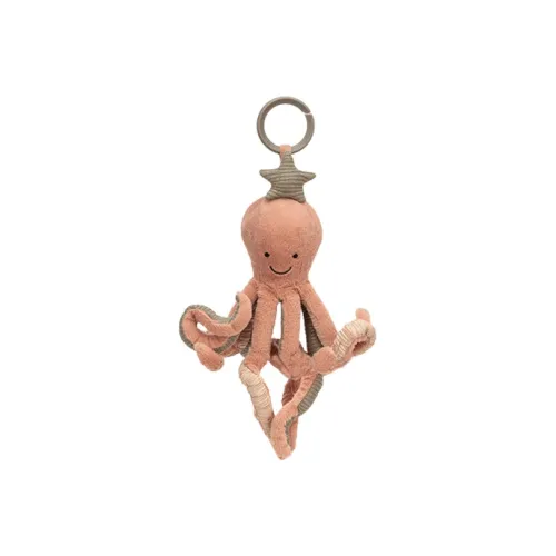 JELLYCAT Ocean Series Животные Odel Осьминог Куклы Плюшевая кукла 10 см Рекомендуемый рост