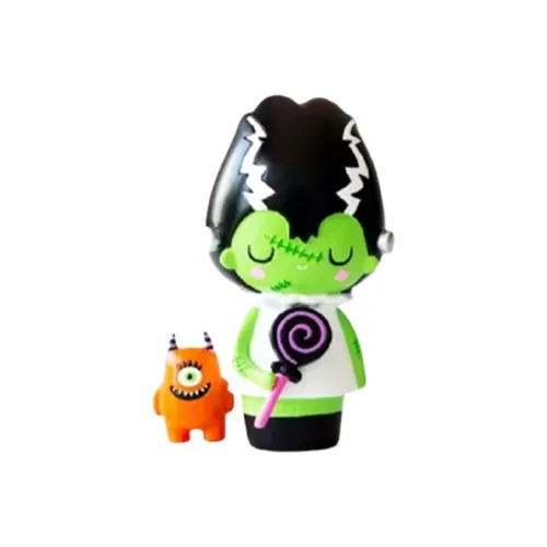 POP MART MOMIJI Frankie Len Science Weirdo And Красный глаз Модные фигурки 8 см