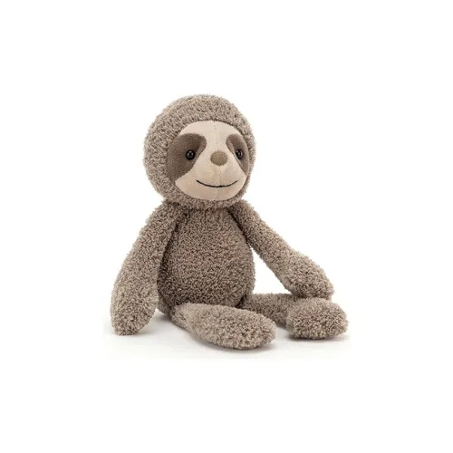 JELLYCAT Forest Animal Collection WOOGIE Wookie Lazy Куклы Плюшевая кукла 23 см Длина тела
