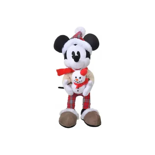 Disney Япония Disney Рождественская коллекция Куклы Микки Маус Плюшевая кукла 25 см высокая
