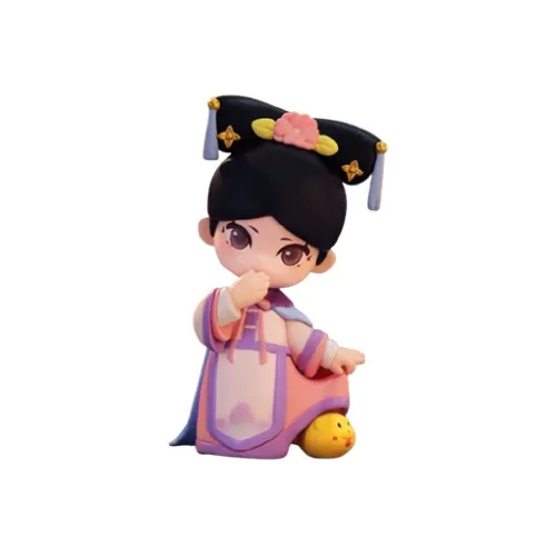 52TOYS 'Pointed Вермильон Lipstick Pepe Collection' Слепые коробки Один Mystery Коробка Целая коробка 8 шт