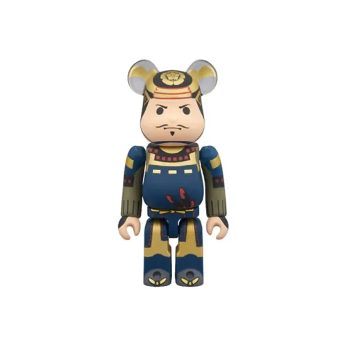 BE@RBRICK Warring STATES era General Oda Nobunaga Прозрачный Слепой Бокс на Карточке 100%