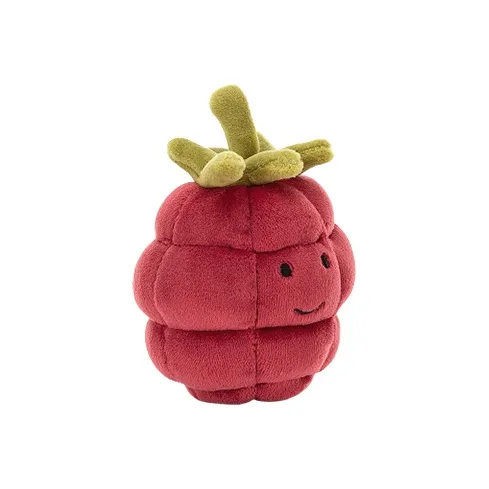 JELLYCAT Gourmet Collection DELICIOUS Малиновый Фрукты Куклы Плюшевая кукла 8 см Высота в сидячем положении