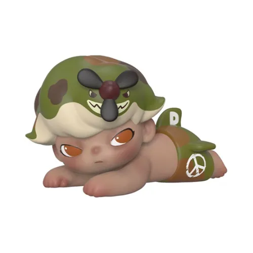 POP MART Коллаборация Edition DIMOO Тарепанда Machine Fight For Peace Ver Модные Фигурки