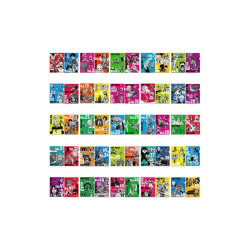 BANDAI One Piece Characters Ичибан Куджи Vol.100 Anniversary Memorial Day N Reward Многоцветный Folder Аниме мерч