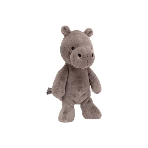 JELLYCAT Jungle Animal Collection Nibas Плюшевая кукла Гиппопотам 24 см Высота