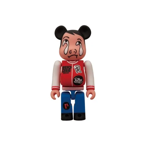BE@RBRICK REVOLVER Поворотная Пистолет Красный Прозрачный Слепой Бокс с Карточкой 100%