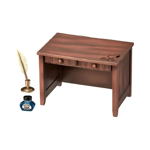 RE MENT Снупи Винтаж Учебная комната Играть Food Один Mystery Коробка Целая коробка 8 шт