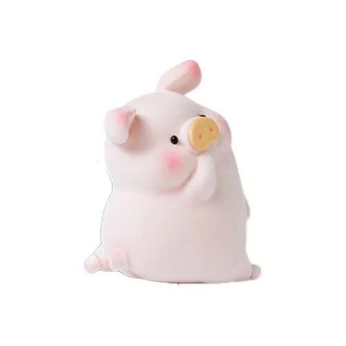 52TOYS LULU Pig Классический 2 Коллекция Модная игрушка Фигурка Подарочный набор Слепые коробки Один Mystery Коробка Целая коробка 8 шт