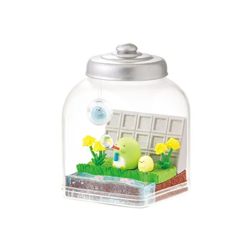 RE MENT Прохладный Corner Повседневный Террариум Играть Food Один Mystery Коробка Целая коробка 6 шт