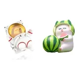 Подтвержденная версия модели - Космонавт Шлем + Арбузный Шлем (развертывание и снятие упаковки)