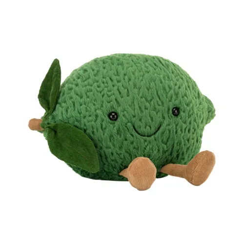 JELLYCAT Fun Food Collection Зеленый Лимон Куклы Плюшевая кукла 15 см Высота