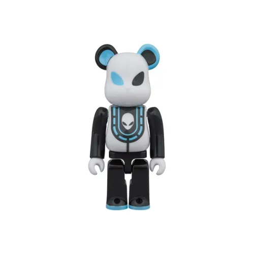 BE@RBRICK ALIENWARE Прозрачный Слепой Бокс на Карточке 100%