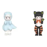 Подтвержденная версия - trick-или-treat Призрак Синий + Полночь Кошка Желтый (развертывание и снятие упаковки)