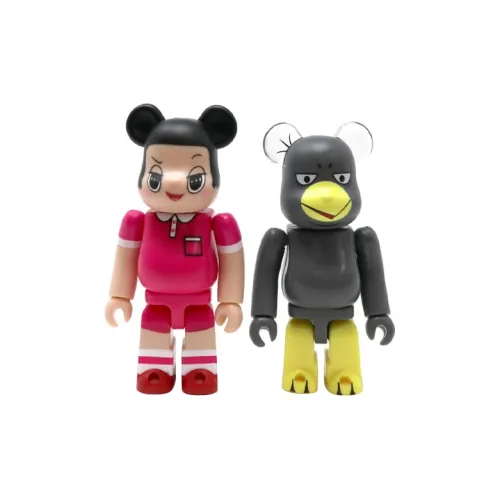 BE@RBRICK Чико Чан и Кёе Чан Набор Прозрачный Слепой Бокс на Карточке 100%