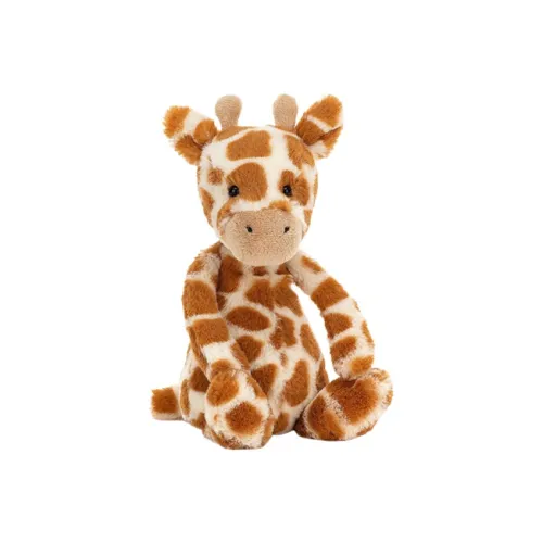 JELLYCAT Shy Collection Животные Жираф Куклы Плюшевая кукла 18 см Высота в сидячем положении