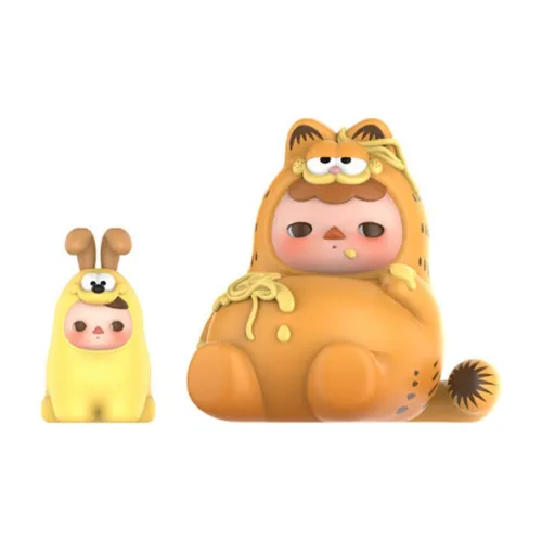 POP MART Pucky X GARFIELD Модные Фигурки 7,5 см 11,5 см