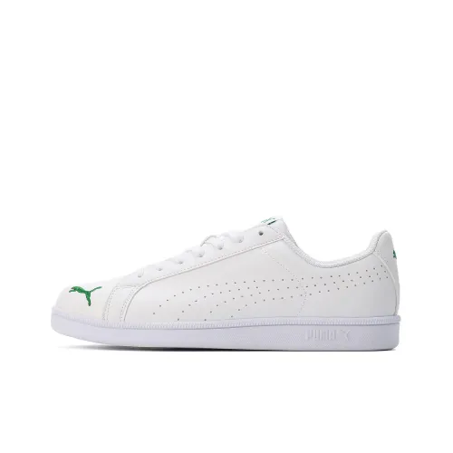 PUMA Smash Cat Purf FS SL Low Скейтборд Кроссовки Unisex Белый Зеленый