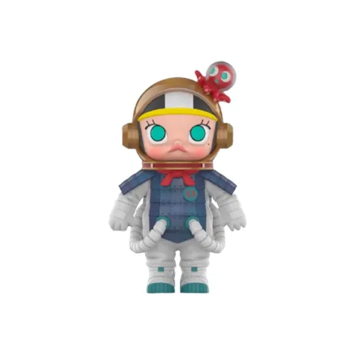 POP MART Molly Space Hero Xi'AN Ограниченный Прозрачный Слепой Бокс с Карточкой 100% 7 см