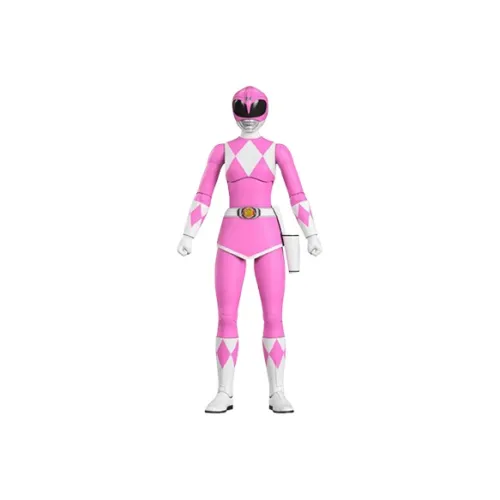 SUPER7 Розовый топ Warrior Динозавр Команда PowerRangers Ultimate Collection 2 Закрытая коробка 17,8 см Слепые коробки