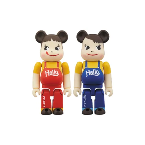 BE@RBRICK Peko Collection Прозрачный слепой бокс на карточке