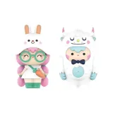 Подтвержденная версия модели - Кролик + Снежное чудовище Детский (развертывание и снятие упаковки)