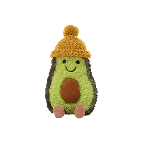 JELLYCAT Gourmet Collection Веселье Удобный Авокадо Горчичка Куклы Плюшевая кукла 15 см Высота